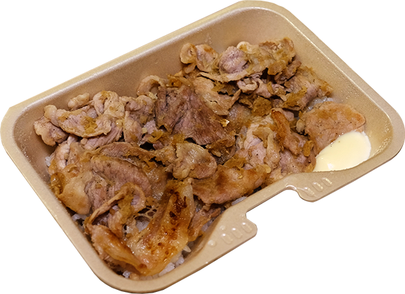 しょうが焼き丼の写真